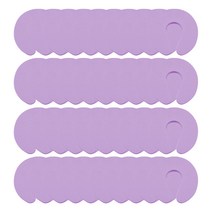 블럭마트 손끼임 방지 쿠션, 퍼플, 40개