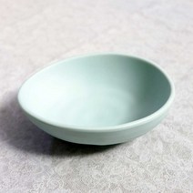 칠린 멜라민웨어 오발볼, 민트, 1개