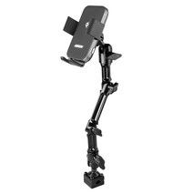 ARKON 무선N오토 멀티앵글 차량용 헤드레스트 무선충전 핸드폰 거치대 센터형 AWC3-RSHM96, 1세트