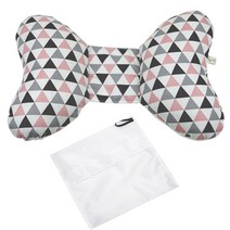 허니파스텔 유아용 나비베개 + 보관용 파우치, 1 핑크마운틴