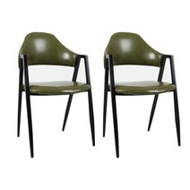 에이스 디자인 암 카페의자 2p, 카키