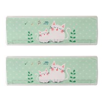윰스 벽걸이 에어컨 벽화 먼지커버 2개, 고양이