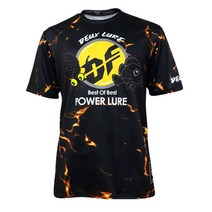 듀스피싱 라운드 낚시 반팔 티셔츠 RDT-19001, 혼합색상