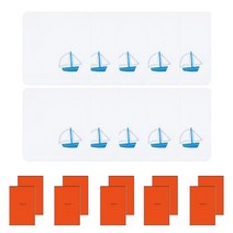 송월타월 요트 수건 120g 면사 10p + 케이스 10p 랜덤발송, 하얀색, 1세트