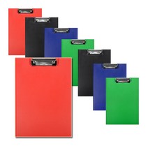 블루마토 레포트화일B 덮개형 4종 x 2p 세트 A4, 빨강, 파랑, 검정, 초록, 1세트