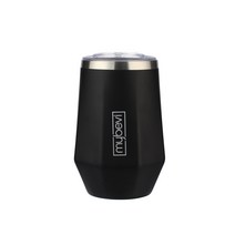 마이베비 나파 보온보냉 텀블러, 블랙, 350ml