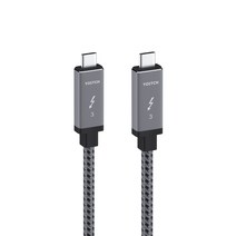 [zotac썬더볼트3] USB4 케이블 40Gbps GEN3 동축 Coaxial 케이블 C TO C 초고속케이블 100W 썬더볼트3 4