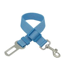 멍멍 저도 채워주세요 댕댕이 전용 안전벨트, 스카이블루, 1개