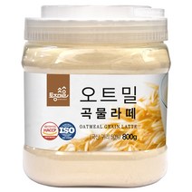 토종마을 오트밀 곡물라떼분말, 800g, 1개
