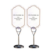 아델 메탈 메모꽂이 100 실버, 2개
