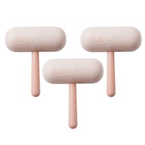 마켓감성 돌돌이 핸드 테이프 클리너 핑크, 3개
