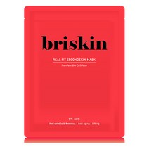 브리스킨 리얼 핏 세컨드스킨 마스크팩 탄력 리프팅, 1개입, 1개