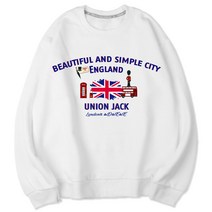 벤힛 Union Jack 세미 오버핏 빅사이즈 특양면 맨투맨