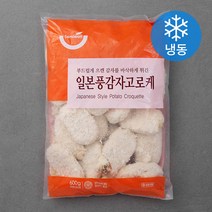 세미원 일본풍 감자고로케 (냉동), 600g, 1개