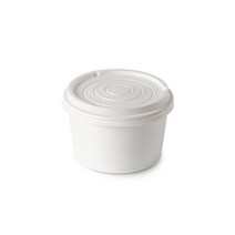 더담다 종이용기 무지 750cc, 1개입, 100개