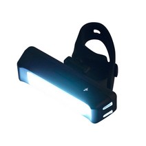 나이트큐브 2261 USB충전 LED 자전거 후미등, 화이트, 1개