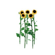 포레스 해바라기 디오라마재료 소 5p, 혼합색상