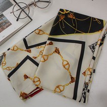 코코드림 패턴 사각 구띠 롱스카프 2종 세트