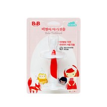 비앤비 아기칫솔, 혼합색상, 1개
