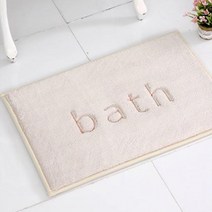 이니띠움 자수 발매트, 베이지