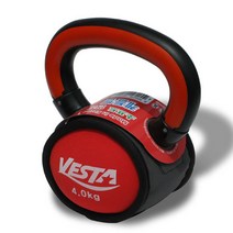 VESTA 소프트 케틀벨 4kg, 혼합색상, 1개