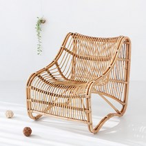 마켓비 PASAR 안락의자 라탄 CR0045, 내추럴