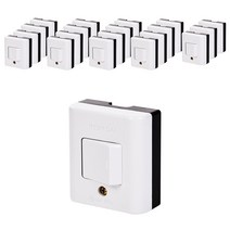 현대일렉트릭 텀블러 사각 스위치 나사형 HES-1, 20개