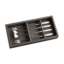 인스푼 엔젤하트 돌답례품 K 롱티스푼 + 롱포크 4p세트, 6세트