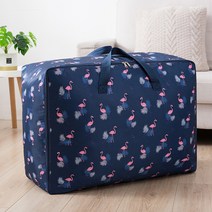 알럽홈 옥스포드천 휴대용 이불보관 가방 XL, 플라밍고, 1개