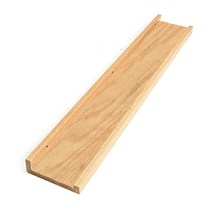 따니네 인테리어 원목 벽선반 ZSP017, 베이지