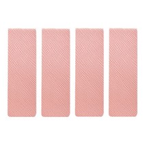 주니어앤시니어 마크툽 가죽 자석 책갈피, PINK, 4개