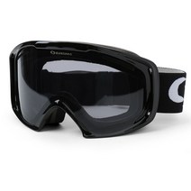 오클렌즈 프리미엄 보드 스키고글 M7, 프레임(블랙) + 렌즈(스모그)