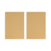 아이엘 가죽 엘홀더 파일 V1, 베이지, 2개