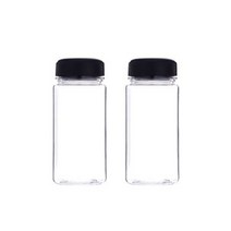 보틀트리 무지 페트 미니 마이보틀 2p, 블랙, 350ml