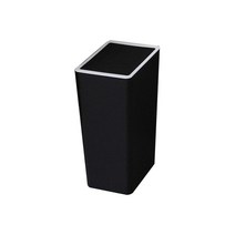 크림스퀘어 원터치 종량제 휴지통 20L, 블랙, 1개