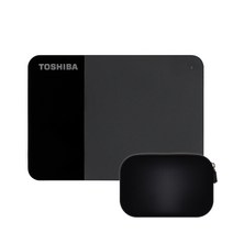 도시바 칸비오 레디 외장하드 + 파우치, 1024GB, 블랙