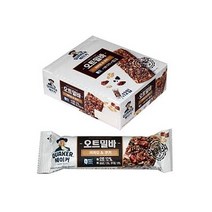 롯데제과 퀘이커 오트밀바 카카오 앤드 쿠키, 35g, 12개