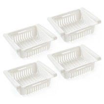 마켓피오 냉장고정리 수납트레이, 타입1, 4개