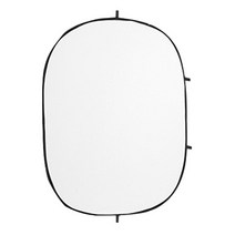 이모쿠비 크로마키 촬영 배경천 더블사이드 원터치형 150 x 200 cm, 블랙앤화이트, 1개