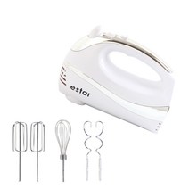 이스타 3 type 핸디 반죽기 CLHM-600W, 화이트, 1개
