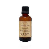 퓨어스 유기농 로즈우드오일, 50ml, 1개