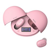 아이리버 완전 비틀 무선 블루투스 이어폰, ITW-G4, 핑크, 1개