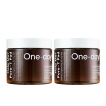 원데이즈유 헬프미 포어 티 패드 60p, 125ml, 2개