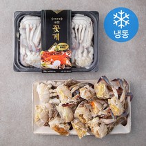 간편손질 국산 꽃게 (냉동), 500g, 1개