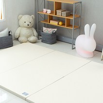 아누리 프리미엄 아기 폴더매트, 아이보리