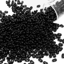 컬러 시드 비즈 공예 재료 땅콩 4mm 12g 370p, P-010, 1개