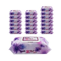 Pogny 빅사이즈 물티슈 캡형, 60매, 20팩