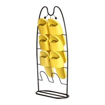 고양이 철제 실내화 거치대 블랙
