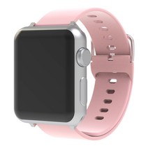 로랜텍 애플워치 림피오 실리콘 호환 스트랩 밴드, 핑크