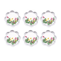 마가렛 아크릴 컵받침 만들기 세트, 6세트, 혼합